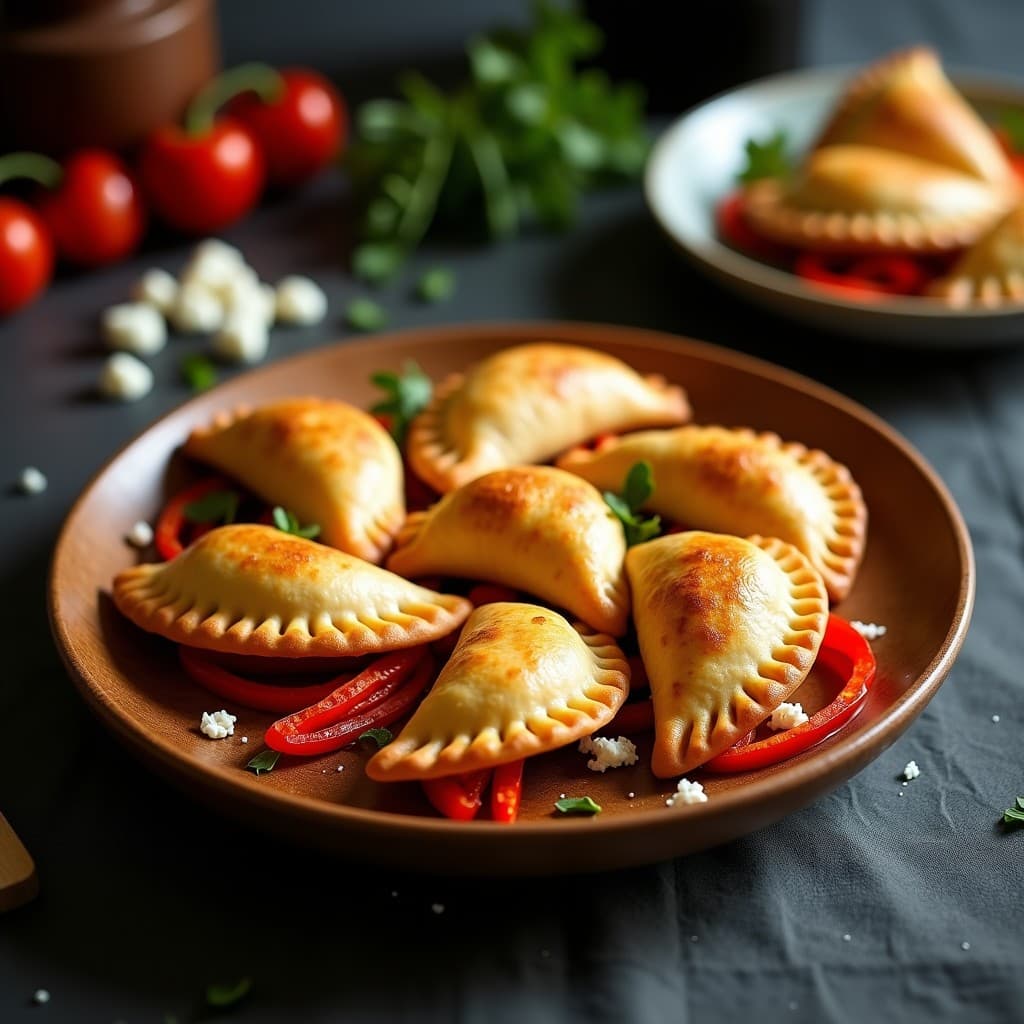Empanadas de Mijo y Pimiento Piquillo: Receta Argentina Sin Gluten en Airfryer