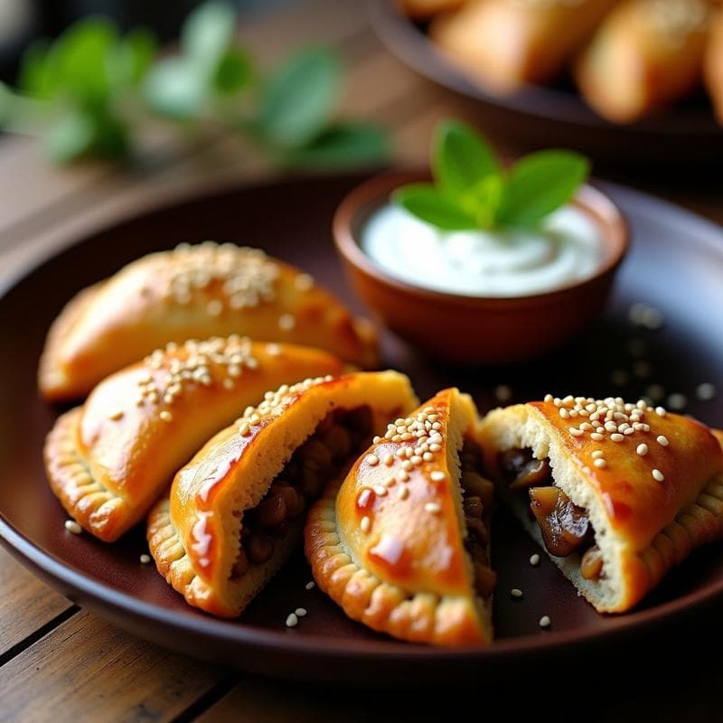 Empanadas de Mijo y Setas Shitake: Receta Vegana en Airfryer con Sabor Umami