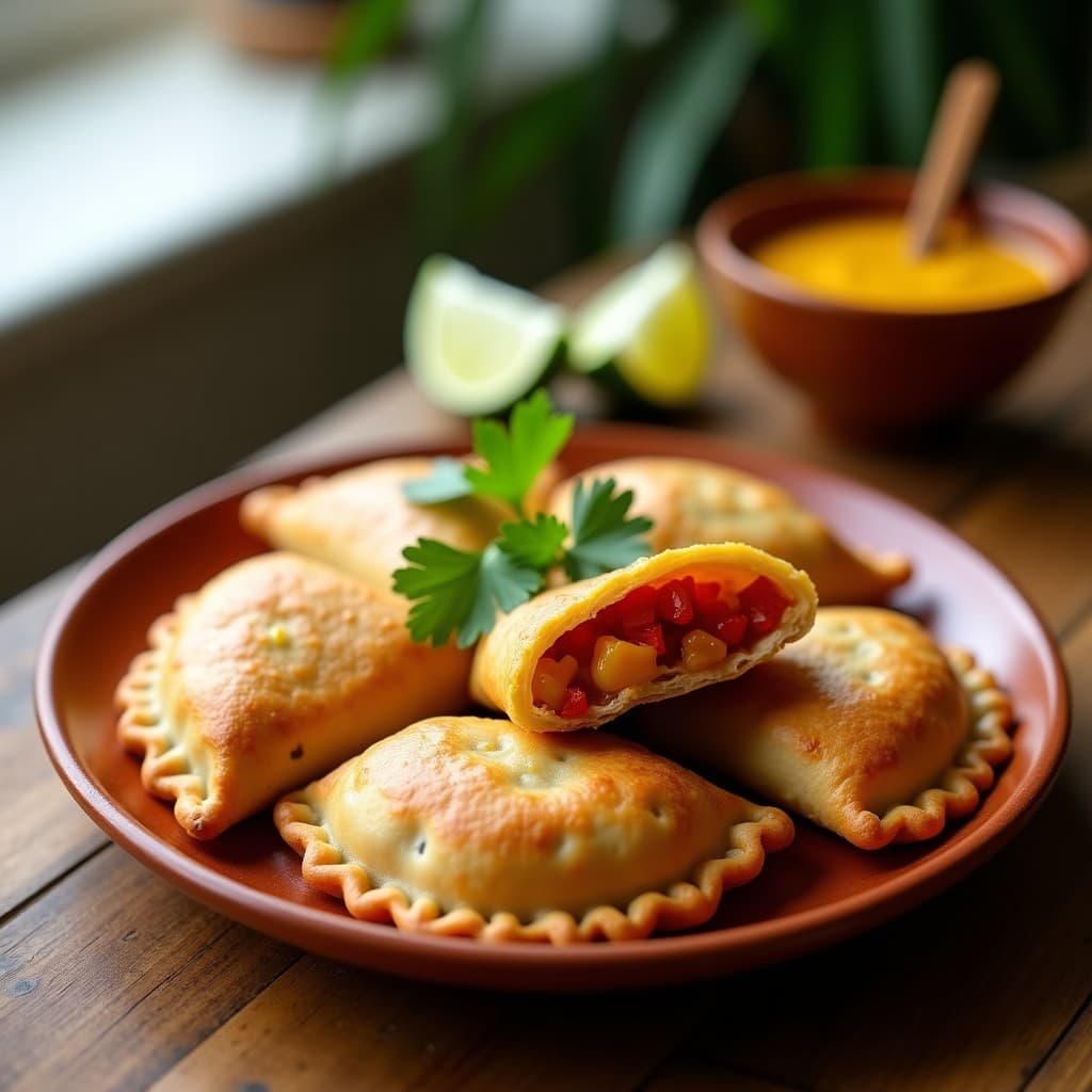  Empanadas de Mongo Congrio y Pimiento Morrón: Receta Peruana en Airfryer Sin Masa Tradicional