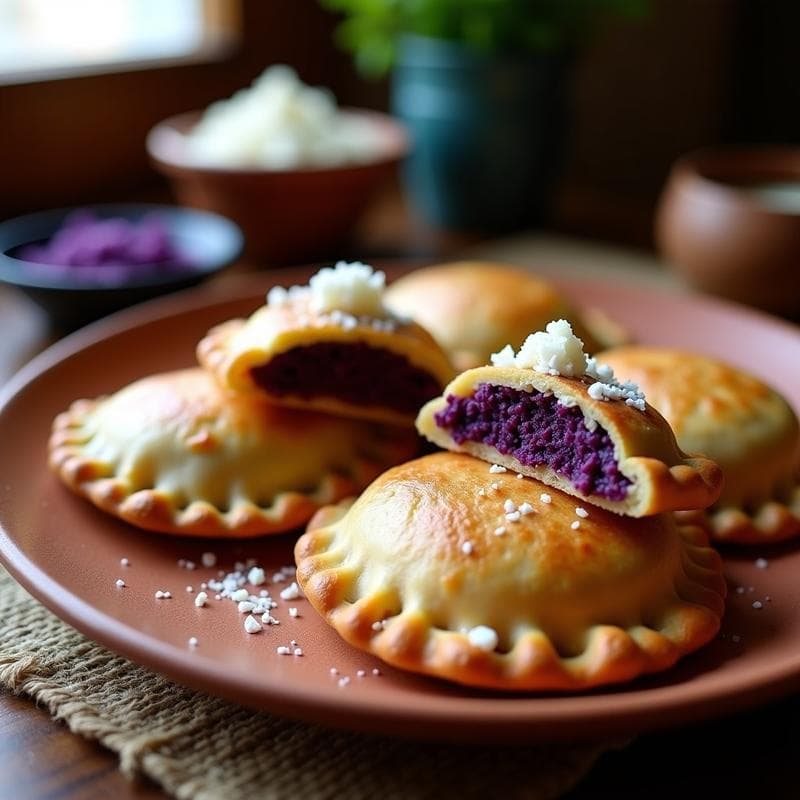 Empanadas Moradas Andinas de Quinoa: Receta Tradicional y Sin Gluten en 30 Minutos