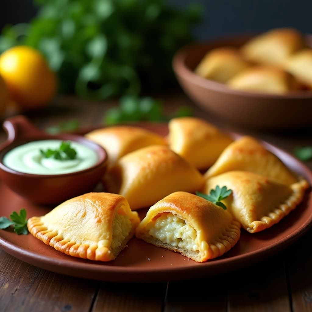 empanadas de Mote de Maíz y Queso de Anacardo: Receta Vegana Sin Horno
