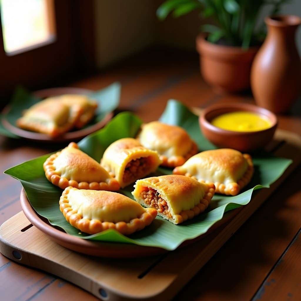 Empanadas de Mote con Peji y Ají Amarillo: Receta Ecuatoriana Tradicional en Horno