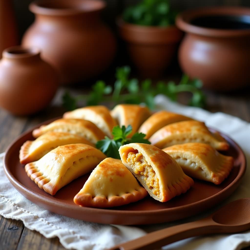 empanadas de Mote con Queso de alpaca: Receta argentina tradicional en Olla Lenta