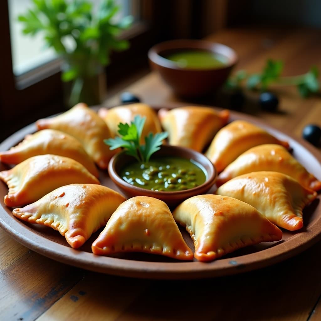 Empanadas de Masa de Ñame Rellena de Carne y Aceitunas: Receta Argentina Tradicional