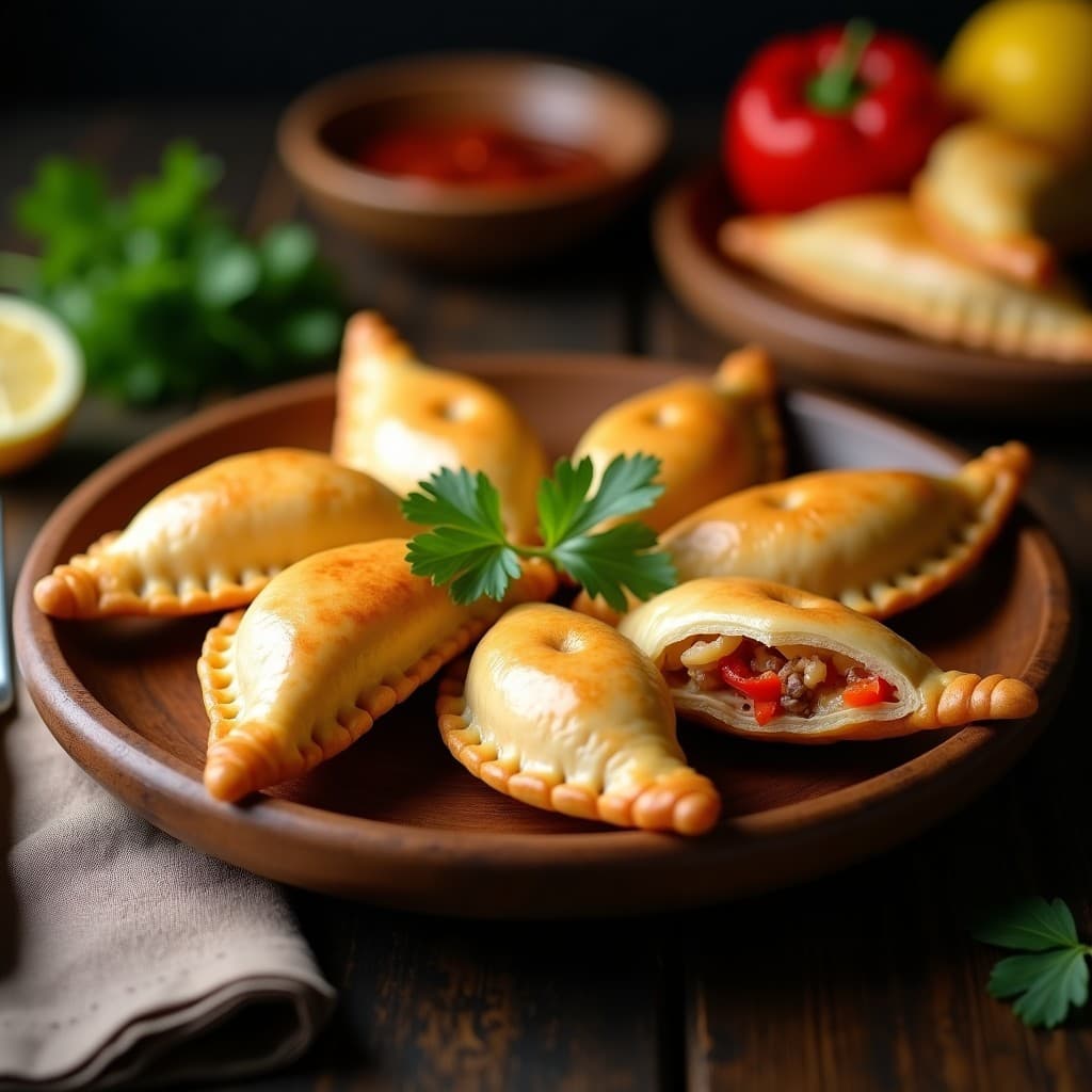 Empanadas de Masa de Ñame con Relleno de Congrio Ahumado: Receta Chilena Sin Gluten