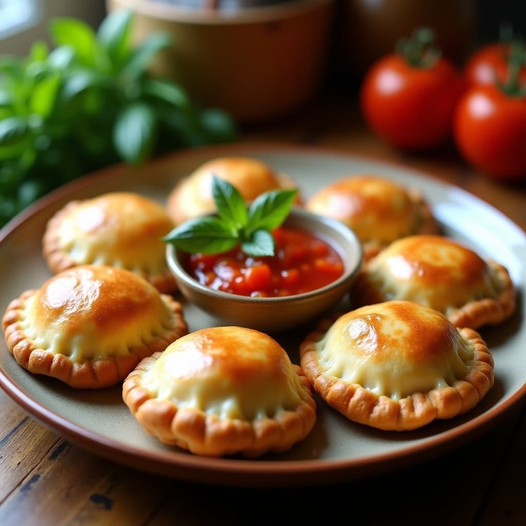 Empanadas de Ñoqui y Ricotta: Receta Argentina en Airfryer con Salsa de Tomate Casera