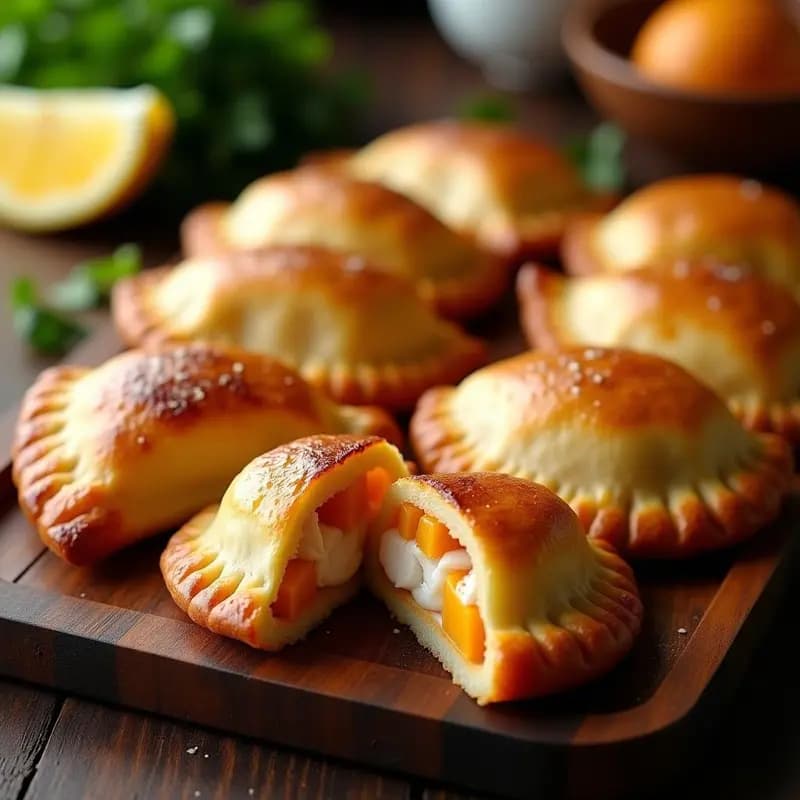 Empanadas de Pescado y Batata con Masa de Harina de Almendra: Receta Argentina Sin Gluten