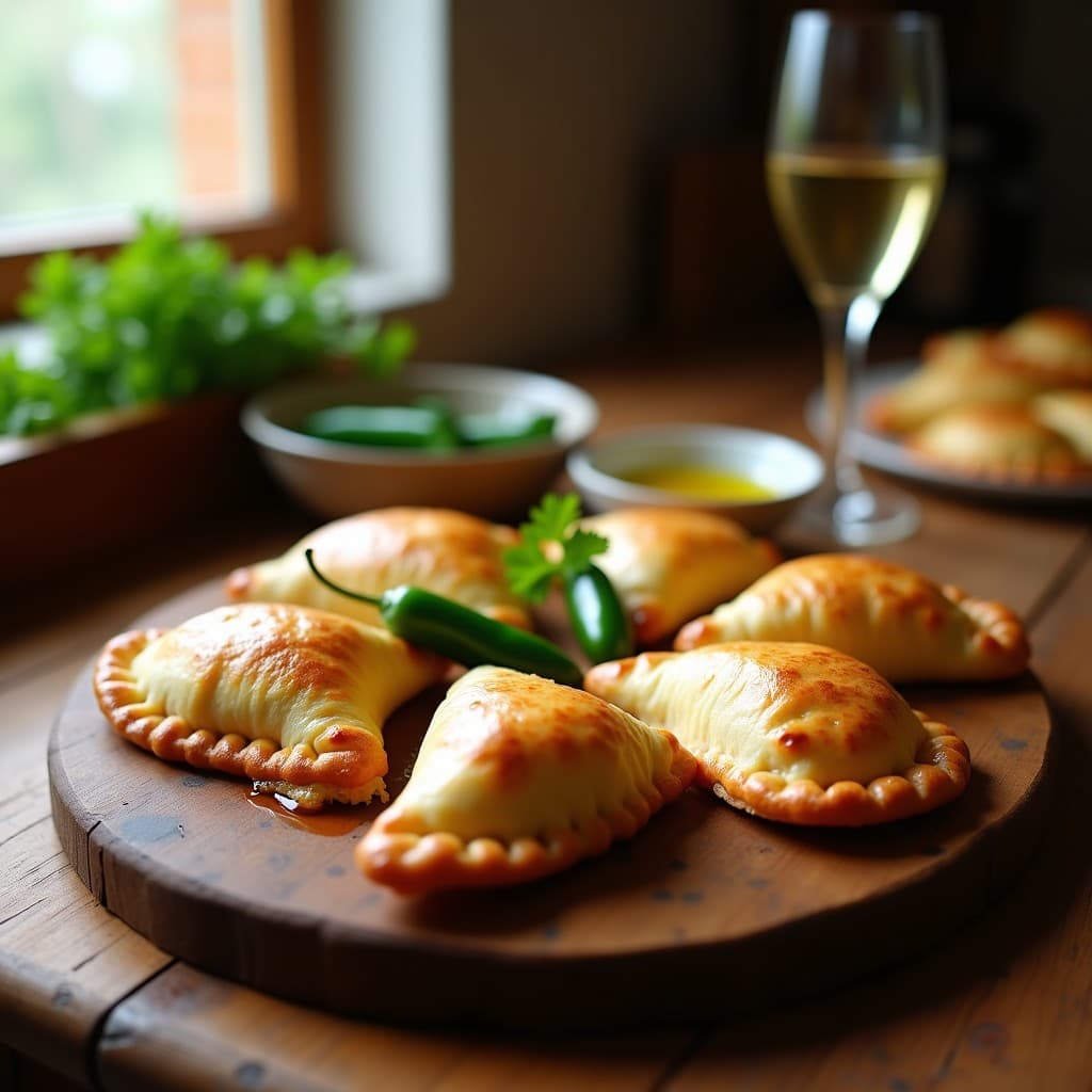 Empanadas de Pescado Blanco y Pimiento del Padrón: Receta Española en Thermomix