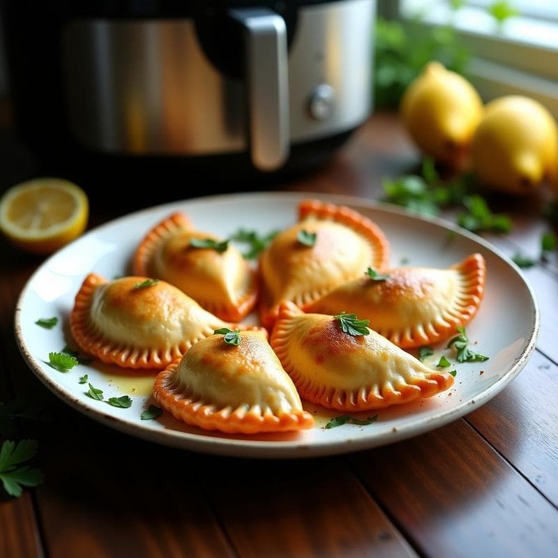 Empanadas de Pescado Blanco y Pimentón de Piquillo en Masa de Yuca: Receta Sin Gluten en Airfryer