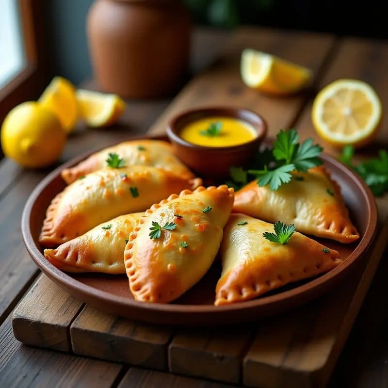 Empanadas de Pescado y Buchu con Salsa de Aji Amarillo: Receta Chilena en Airfryer