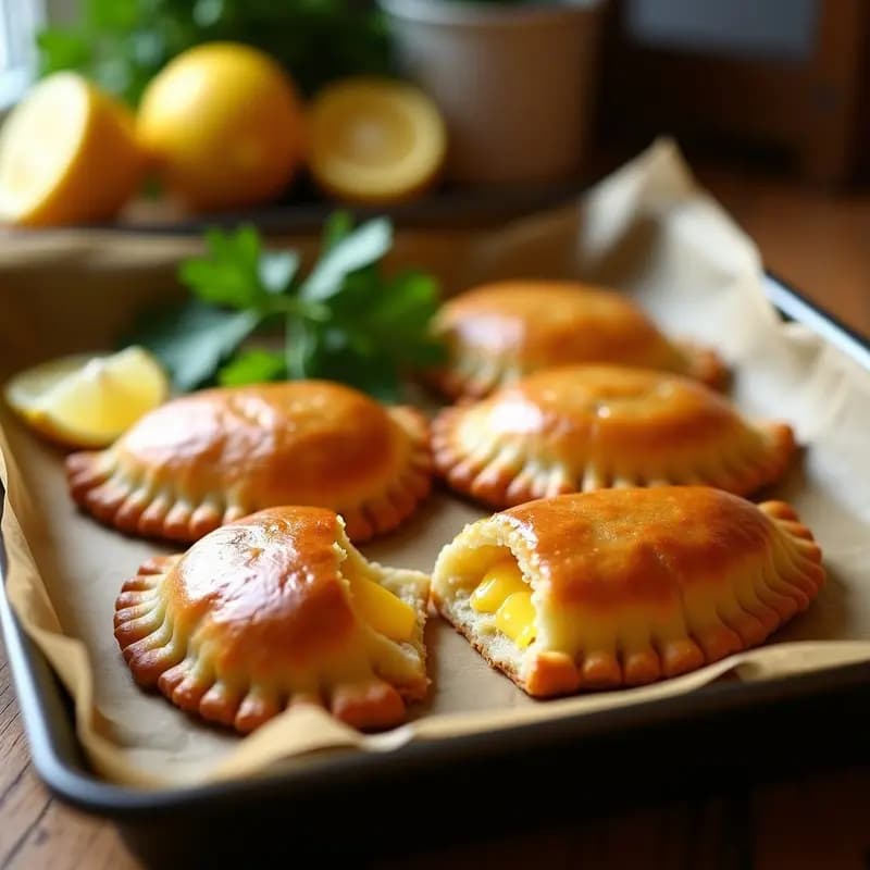 Empanadas de Pescado y Queso Cheddar: Receta Venezolana Crujiente en Horno