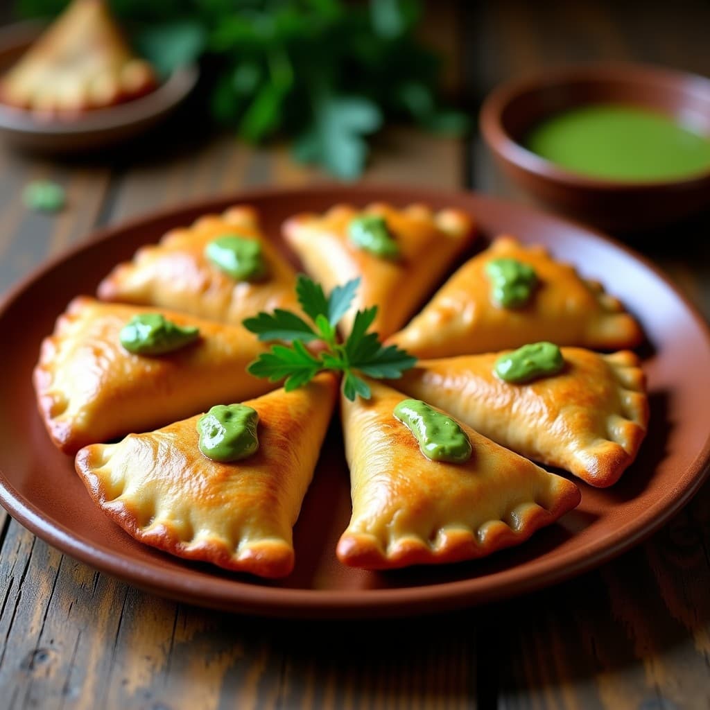 Empanadas de Pescado y Chipirones en su Tinta con Masa de Ñame: Receta Canaria en Airfryer