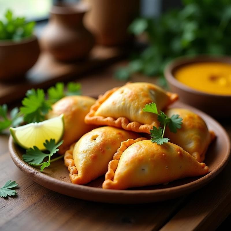 Empanadas de Pescado y Cúrcuma: Receta Colombiana en Airfryer