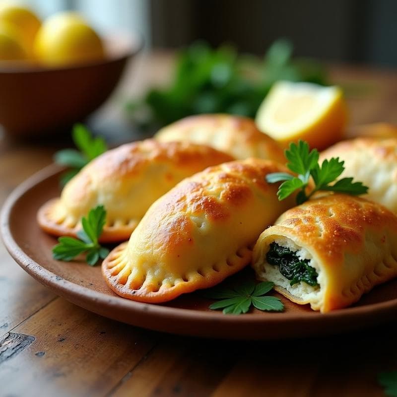 Empanadas de Pescado Blanco y Espinacas con Masa de Coliflor: Receta Keto en Airfryer