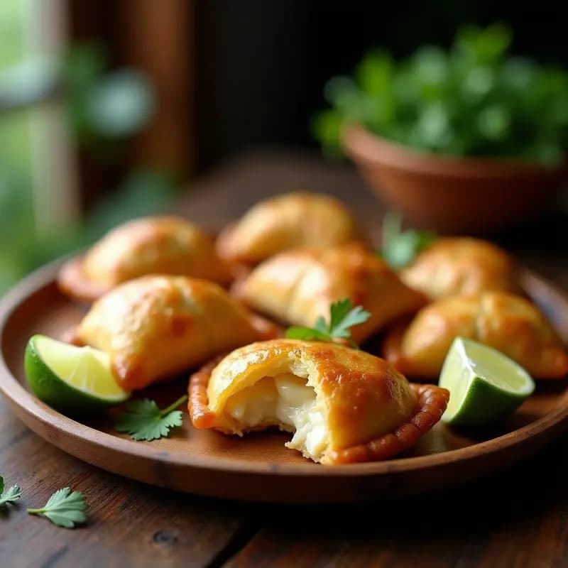 Empanadas de Pescado y Palmito: Receta Brasilera Crujiente y Sin Lácteos en Airfryer