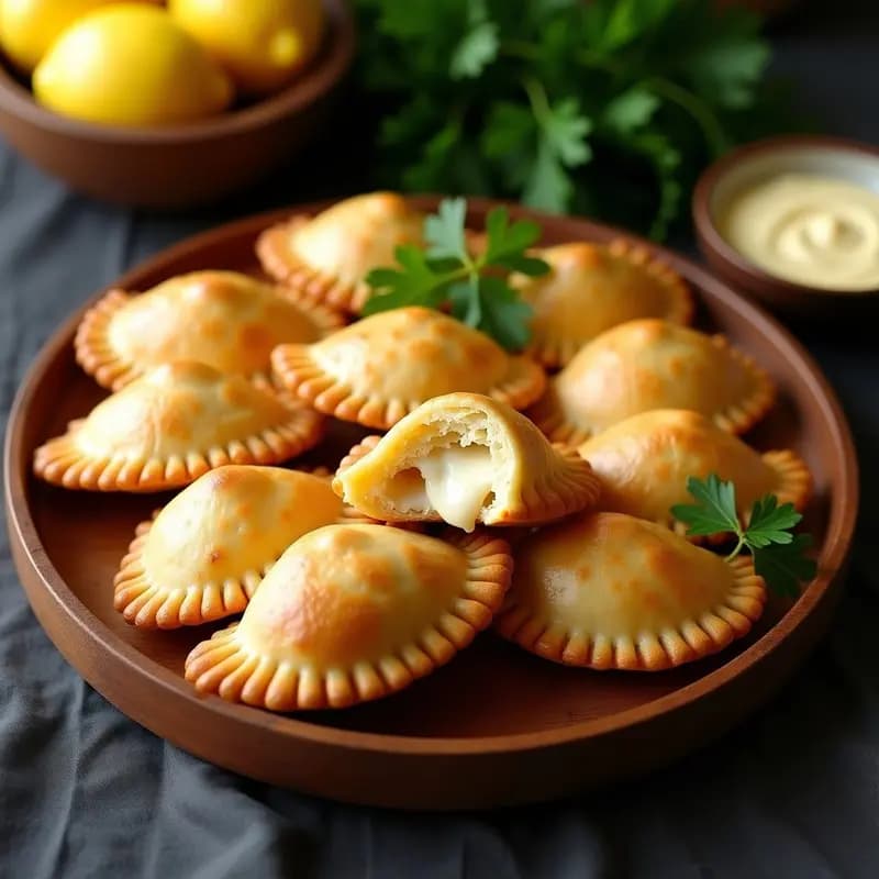 Empanadas de Pescado y Queso Cream Cheese: Receta Argentina Crujiente y Cremosa