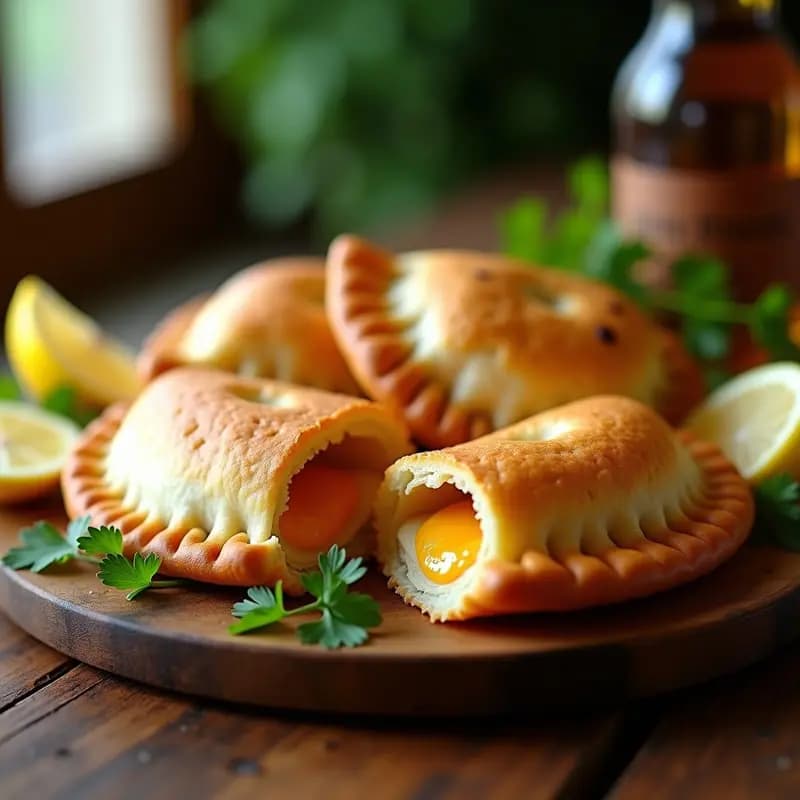 Empanadas de Pescado y Queso Crema: Receta Argentina en Airfryer con Toque Crujiente