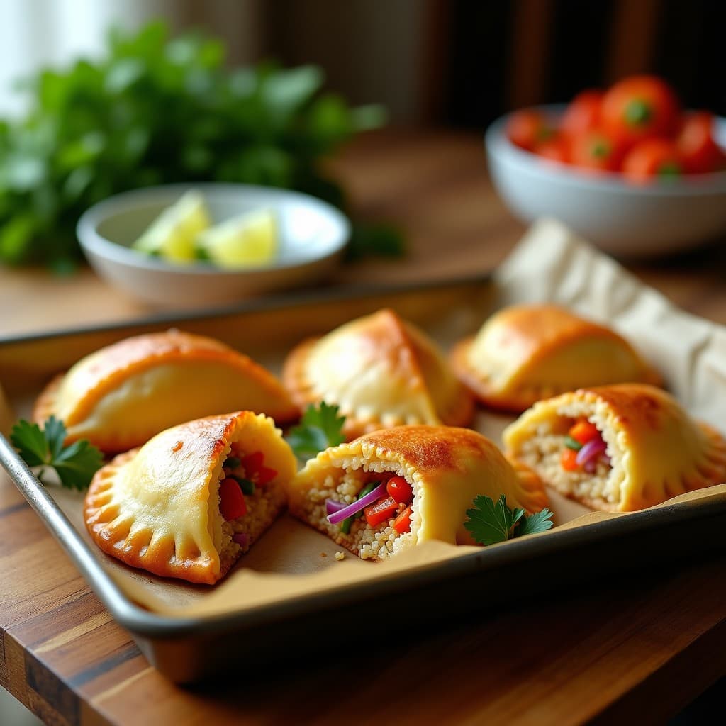 Empanadas de Pescado Blanco y Quinoa: Receta Colombiana en Horno Alta en Omega-3