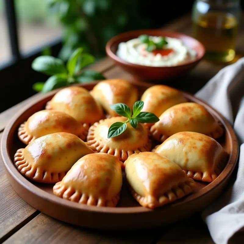 Empanadas de Pino Argentinas con Carne de Soja: Receta Vegana y Ricotta de Anacardos