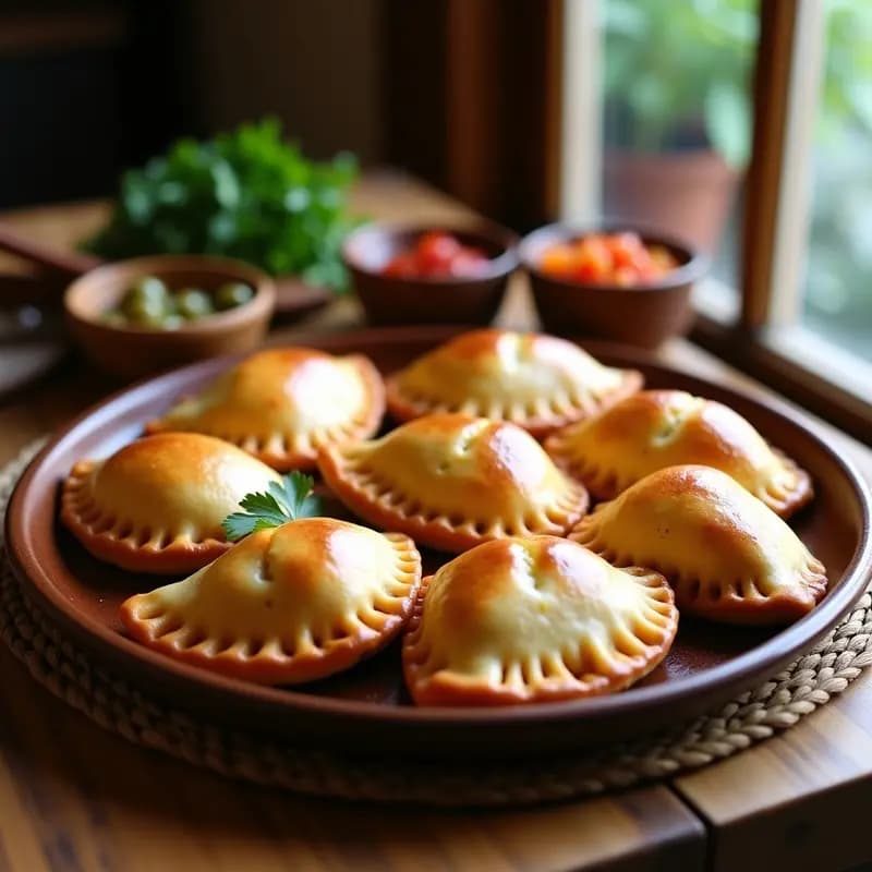 Empanadas de Pino con Carne Molida y Aceitunas: Receta Chilena Tradicional para Fiestas