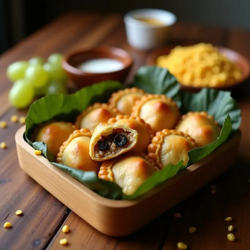 Empanadas de Pino (Carne Picada) con Masa de Maíz: Receta Chilena Tradicional para Tupper
