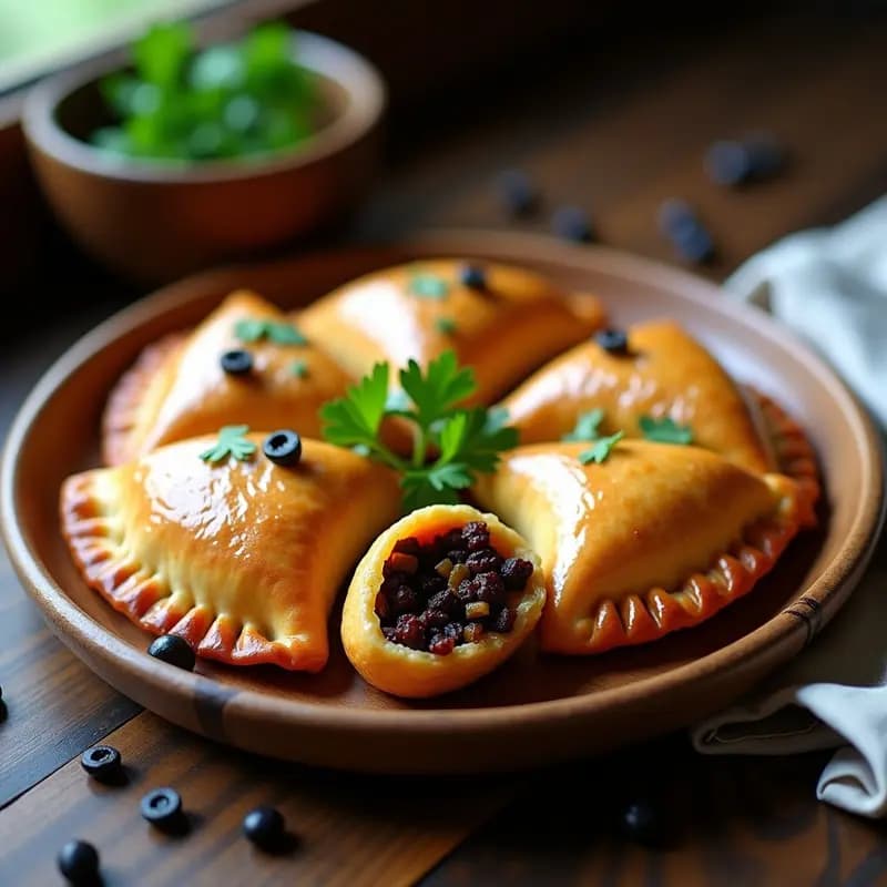Empanadas de Pino (Chile) con Masa Integral y Relleno de Carne Vegetal: Receta Tradicional Reinventada