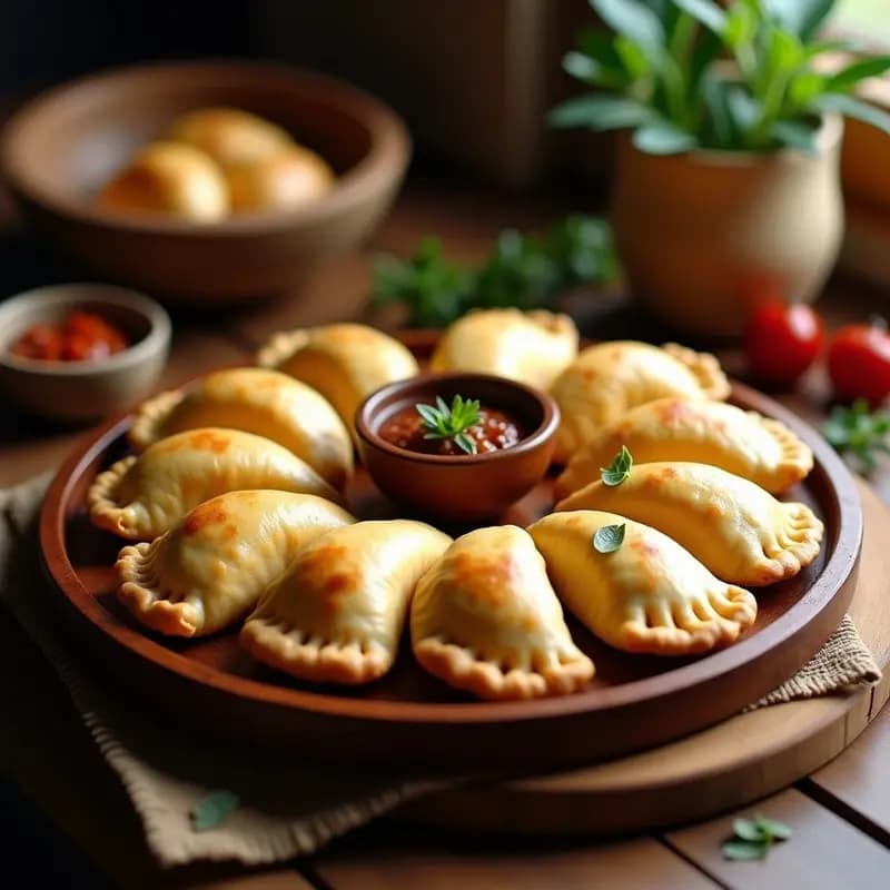 Empanadas de Pino con Masa de Yuca: Receta Chilena Sin Gluten y Alta en Sabor