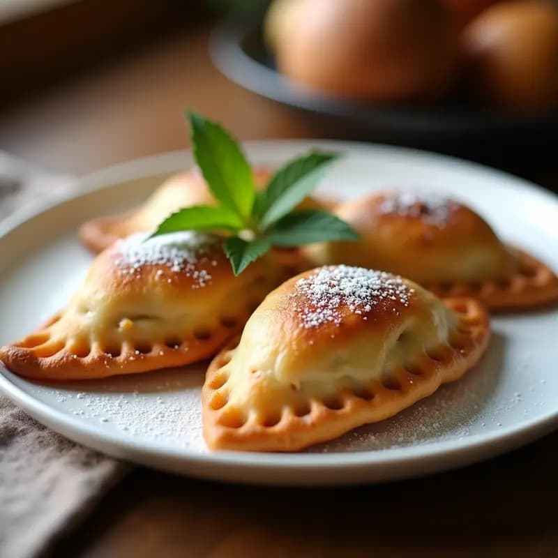 Empanadas de Pino (Dulce de Membrillo): Postre Chileno Tradicional en Airfryer