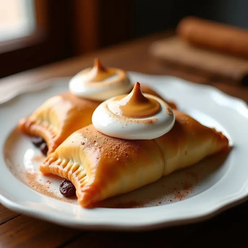 Empanadas de Pino y Pasas con Merengue: Postre Argentino Tradicional