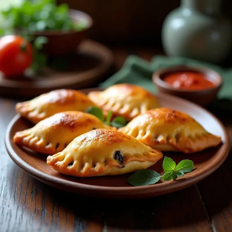 Empanadas Chilenas de Pino con Queso y Aceitunas: Receta Casera en Airfryer