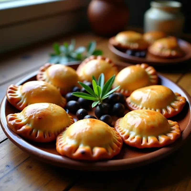 Empanadas de Pino Chile con Relleno de Soja Texturizada: Versión Vegana del Clásico