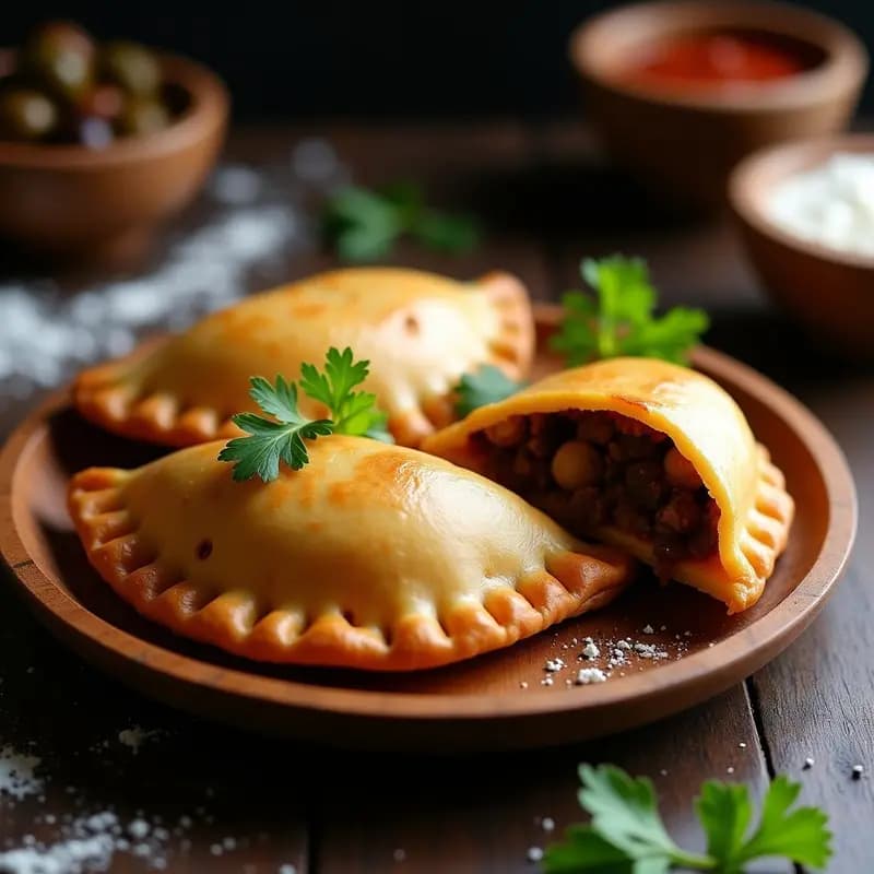 Empanadas de Pino con Carne de Soya Texturizada: Receta Chilena Vegana y Jugosa