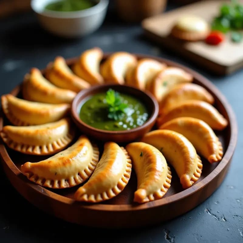 Empanadas de Pino Veganas con Masa de Yuca: Receta Argentina Sin Gluten y Sin Lactosa