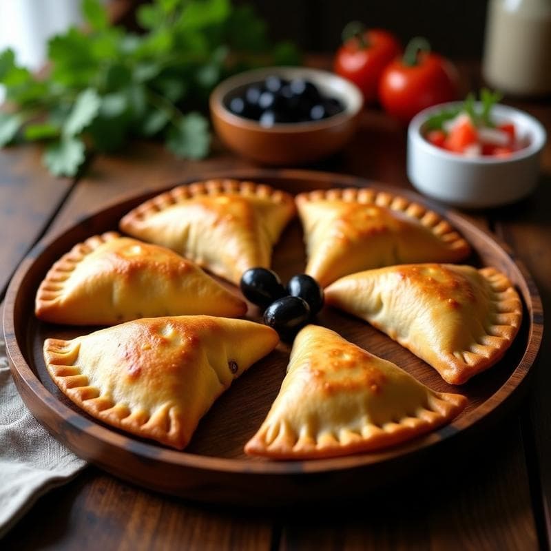 Empanadas de Pino Veganas: Receta Chilena con Soja Texturizada y Aceitunas