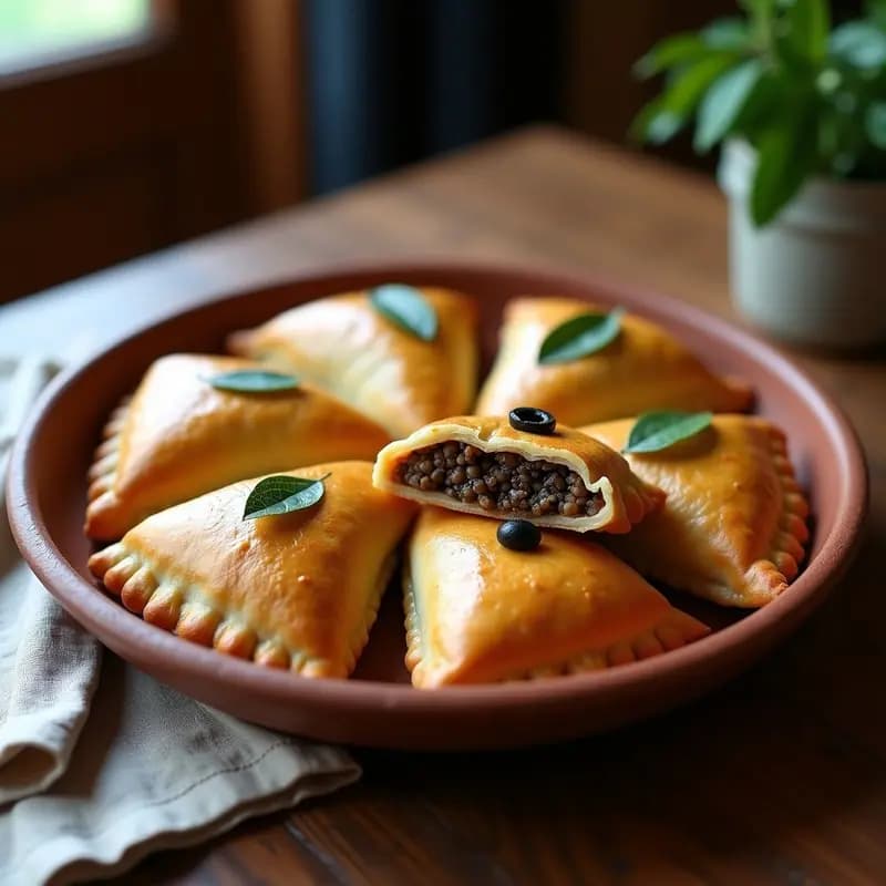 Empanadas Chilenas de Pino Vegano: Receta Tradicional con Soja Texturizada