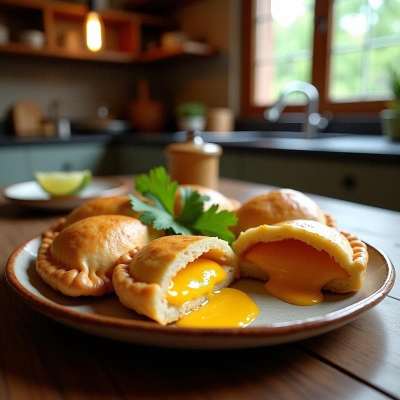Empanadas de Pisco y Camu Camu: Receta Peruana Innovadora con Toque Ácido en Airfryer