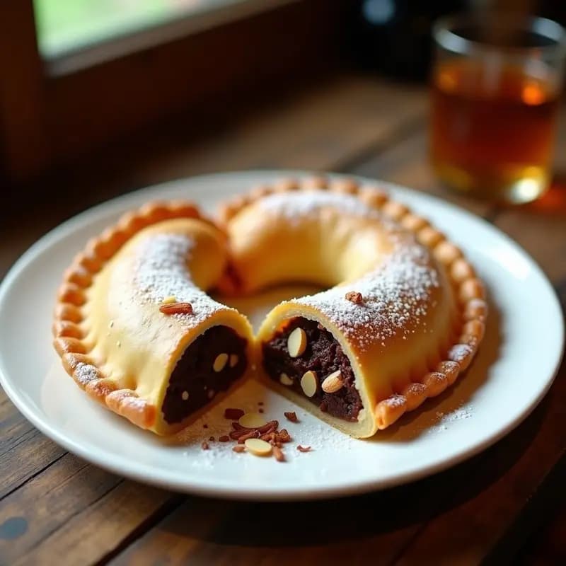 Empanadas de Pisco y Croceante de Chocolate: Postre Peruano Gourmet en Airfryer