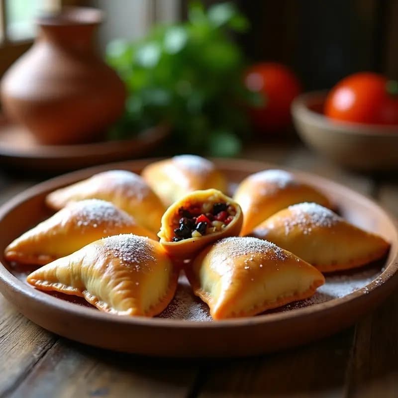 Empanadas de Pisco y Pollo: Receta Chilena Tradicional con Toque Moderno