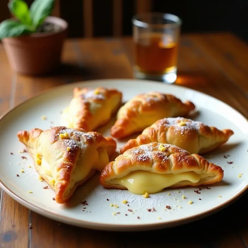Empanadas de Pisco y Queso: Receta Peruana Dulce y Alcohólica para Postre
