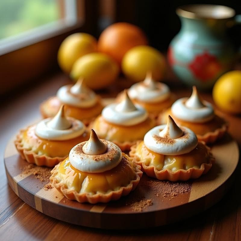 Empanadas de Pisco Sour: Postre Peruano con Mermelada de Lúcuma y Merengue