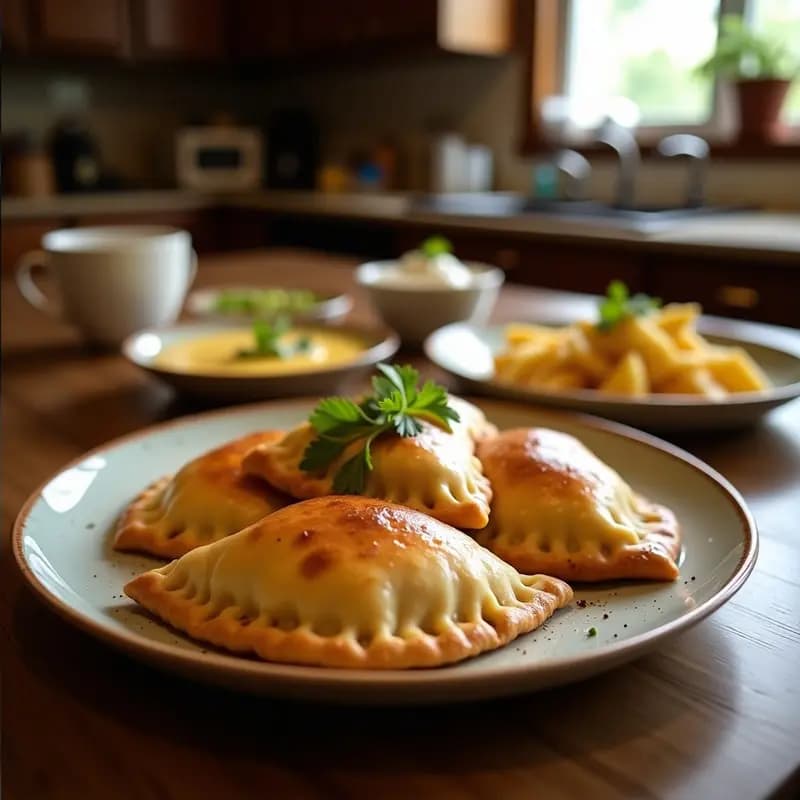 Empanadas de Plátano Macho con Carne Mechada y Queso: Receta Venezolana para Congelar