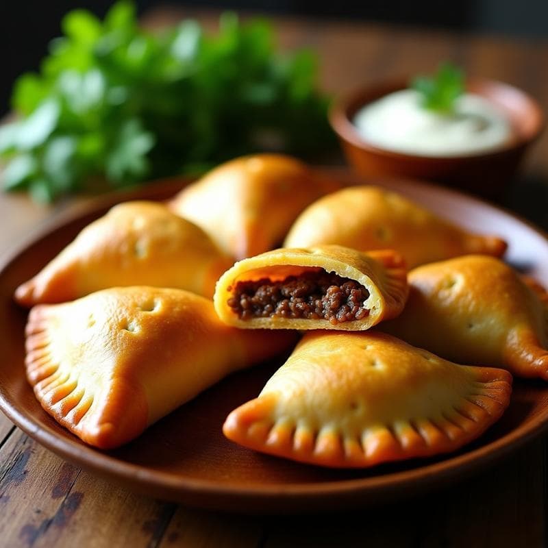 Empanadas de Plátano Macho y Carne de Res: Receta Cubana en Airfryer Crujiente y Sin Aceite