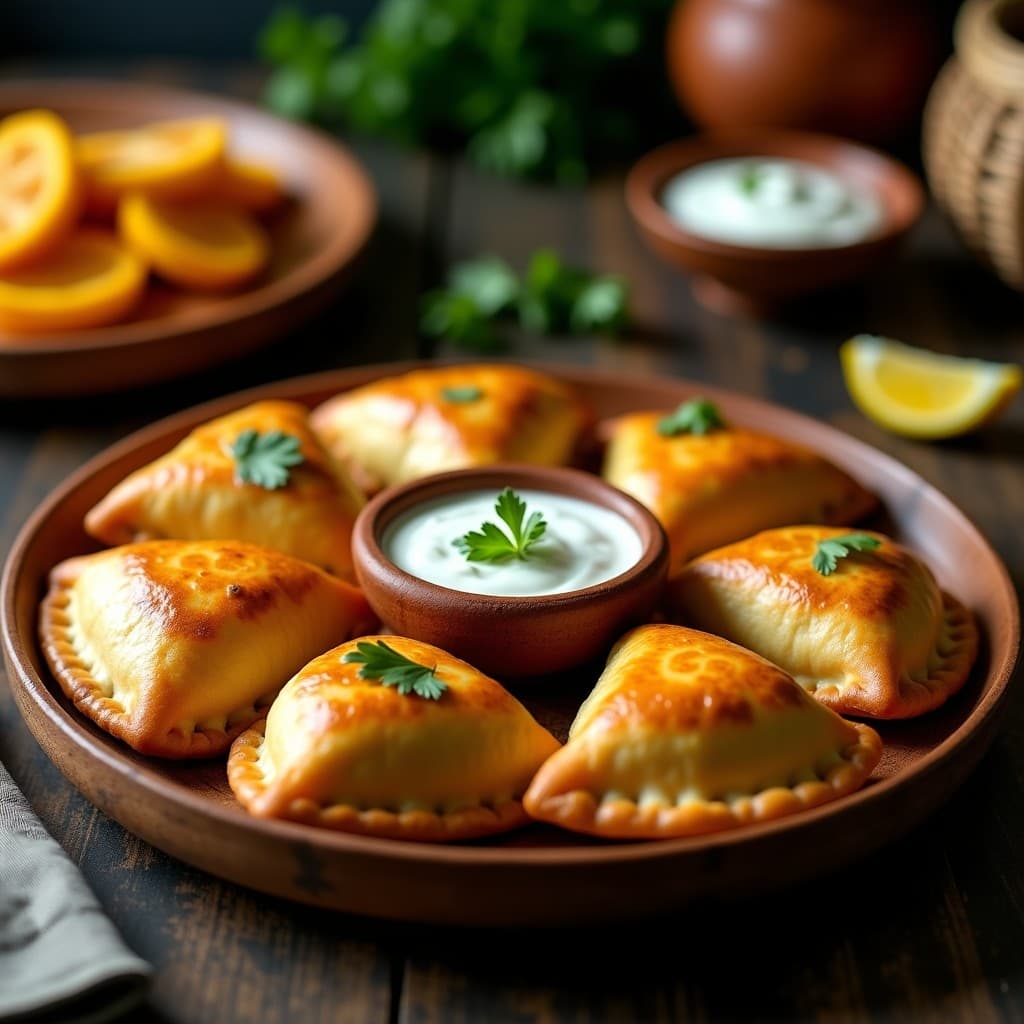 Empanadas de Plátano Macho y Pollo al Curry con Masa de Cassava: Receta Colombiana Sin Gluten