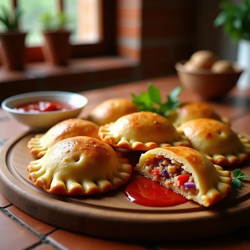 Empanadas expósitos (Portuguesas) de Atún yebra con Piri-Piri: Receta en Airfryer