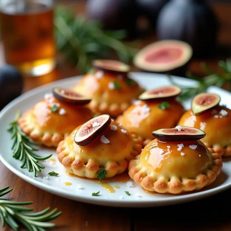 Empanadas de Queso de Cabra y Higo al Estilo Uruguayo: Receta en Airfryer Crujiente y Dulce-Salada