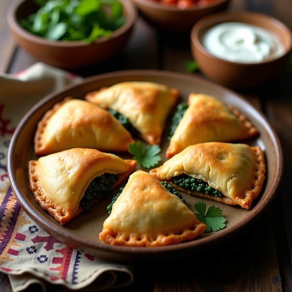 Empanadas de Quinoa Rellenas de Espinacas y Tofu: Receta Andina Sin Gluten en Airfryer