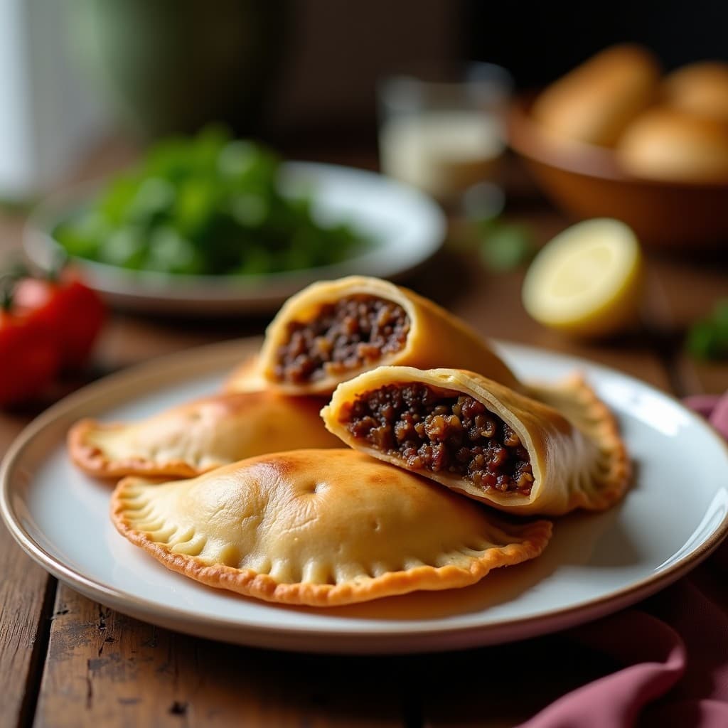 Empanadas de Ñame Morado y Carne de Coco: Receta Afrocaribeña Vegana en Airfryer