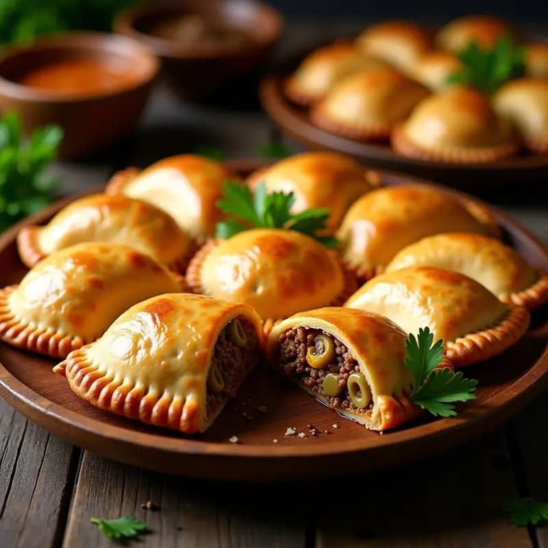 Empanadas de Repollo y Carne de Res al Estilo Argentino: Receta Casera en 40 Minutos