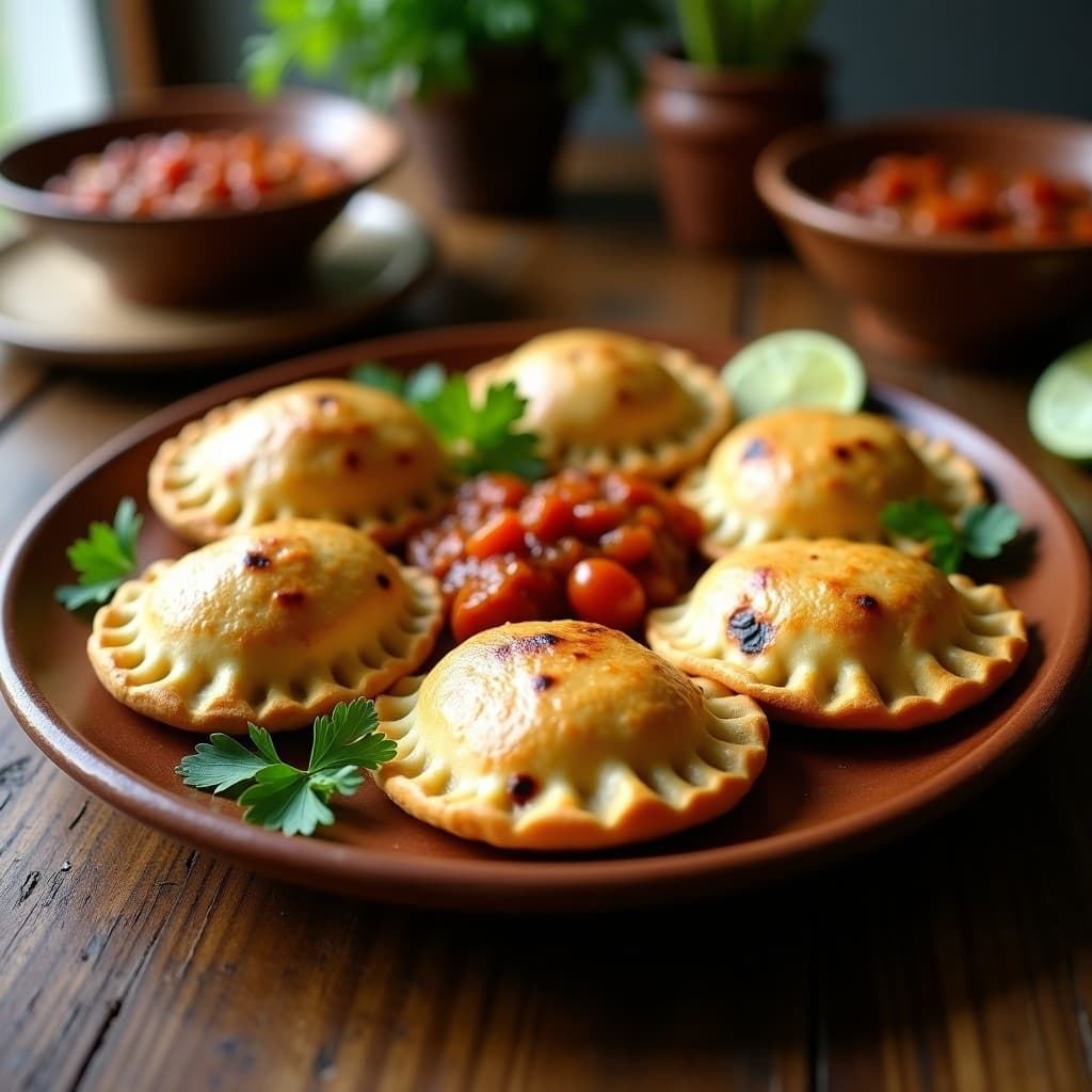 Empanadas de Sorgo y Queso Negro: Receta Colombiana Sin Gluten con Relleno de Hogao