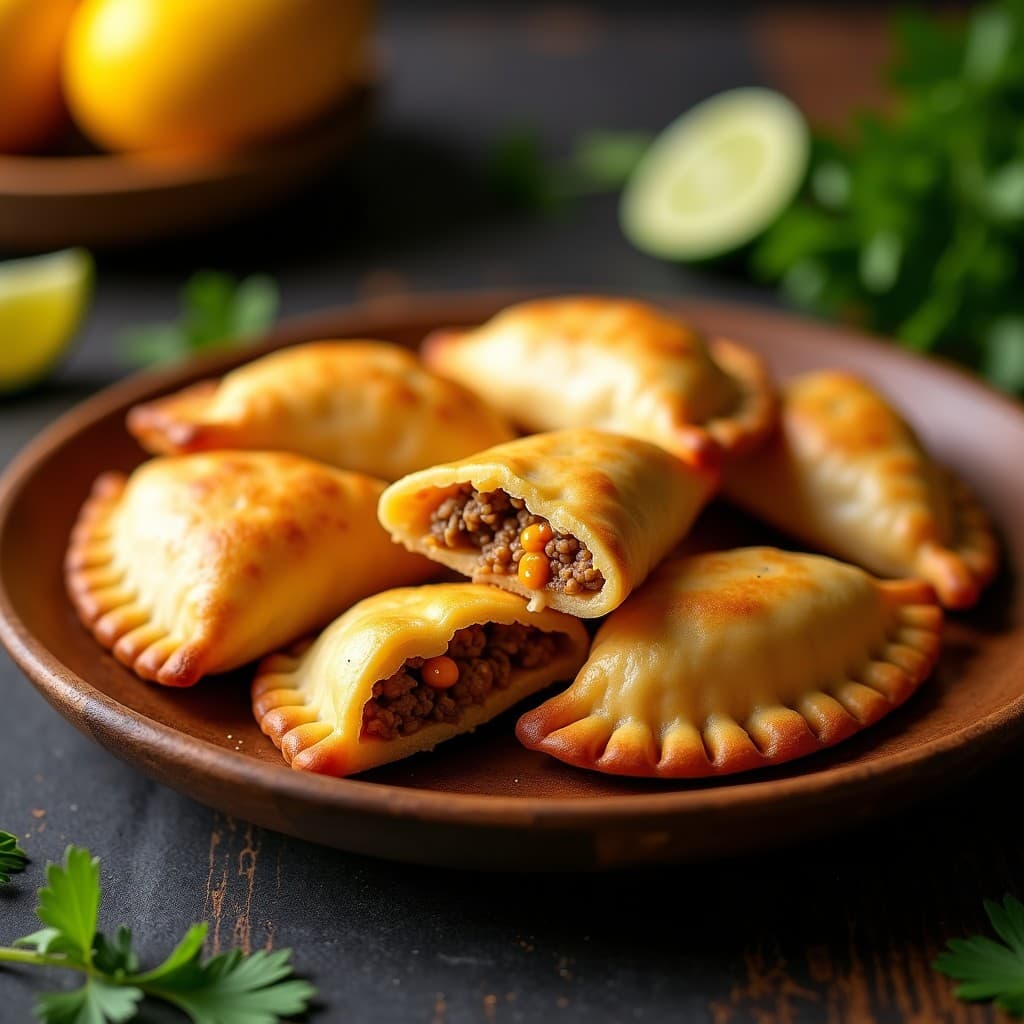 Empanadas de Carne de Soya y Mango: Receta Vegana y Dulce-Salada en Airfryer
